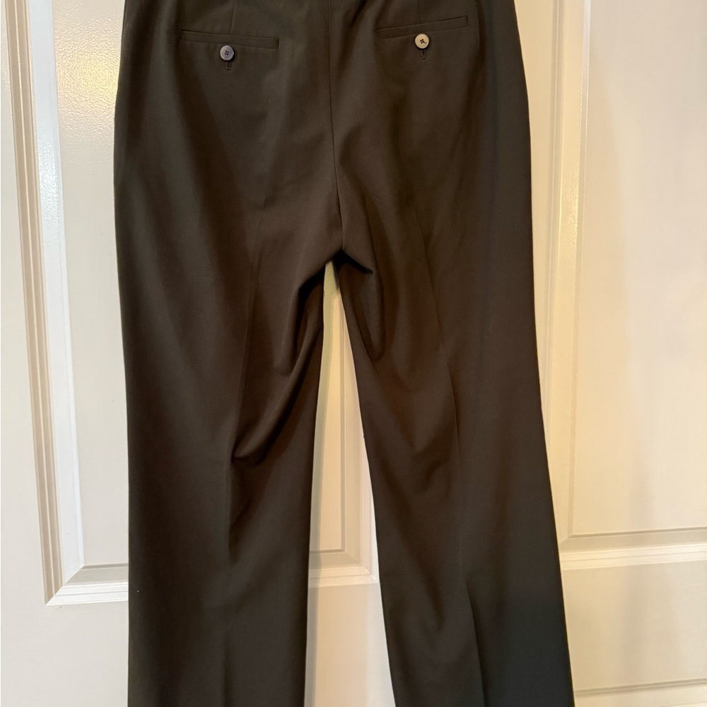 Talbots Dark Brown Wide Leg Pants - Picture 4 of 4